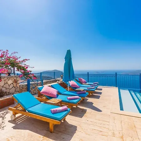 Private Pool With Stunning View In Antalya, - Awz 194 Kaş